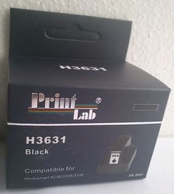 PrintLab Remanufactured Tintenpatrone C8719EE Black (HHC) 34,5 ml kompatibel mit HP No. 363