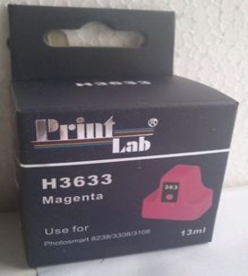 PrintLab Remanufactured Tintenpatrone C8772EE Magenta (HC) 13 ml kompatibel mit HP No. 363
