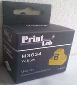 PrintLab Remanufactured Tintenpatrone C8773EE Yellow (HC) 13 ml kompatibel mit HP No. 363