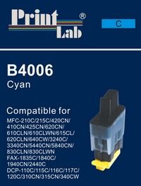 PrintLab Tintenpatrone Cyan 14,5ml kompatibel mit Brother LC-900C
