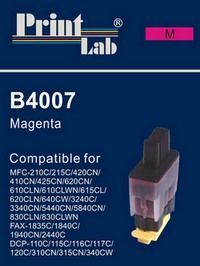 PrintLab Tintenpatrone Magenta 14,5ml kompatibel mit Brother LC-900M