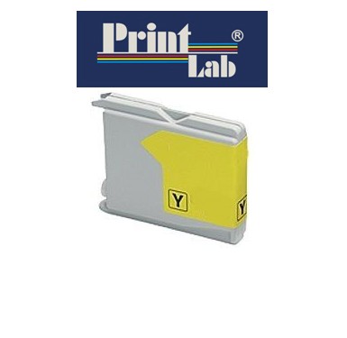 PrintLab Tintenpatrone Yellow 17ml kompatibel mit Brother LC-970/1000Y(ersetzt durch B4113HC)