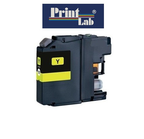 PrintLab Tintenpatrone Yellow 19ml kompatibel mit Brother LC1240/1280xlY