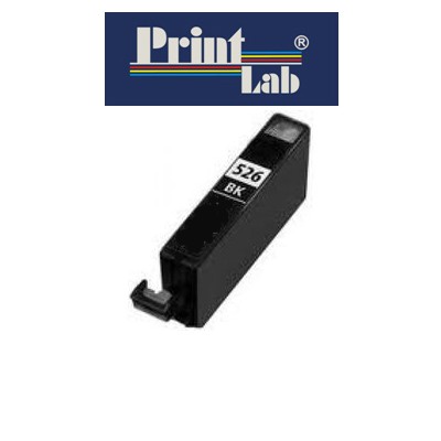 PrintLab Tintenpatrone Black 10,5ml kompatibel mit Canon CLI-526BK Pixma MG5350 MG6150 MG8250