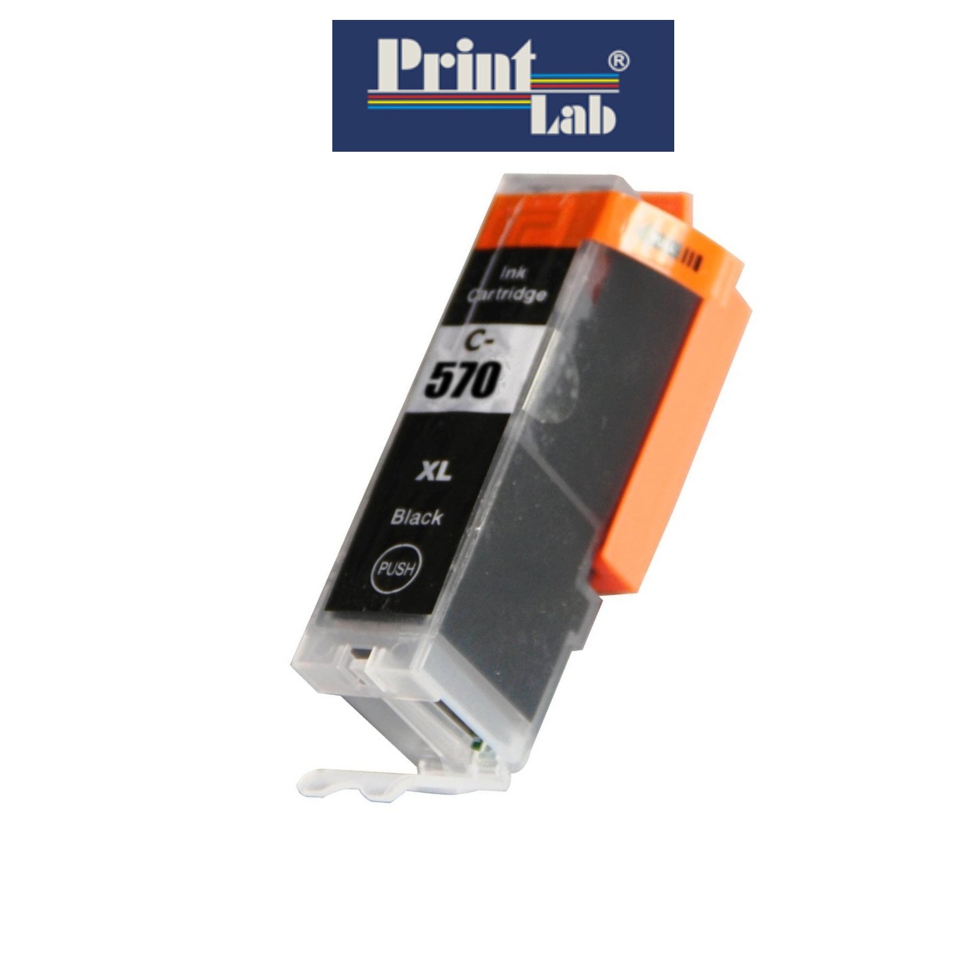 PrintLab Tintenpatrone Black 25ml kompatibel mit Canon PGI-570xlBK Pixma MG5750 MG6850 MG7750
