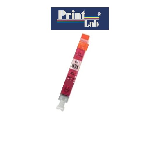 PrintLab Tintenpatrone Magenta 15ml kompatibel mit Canon CLI-571xlMA Pixma MG5750 MG6850 MG7750