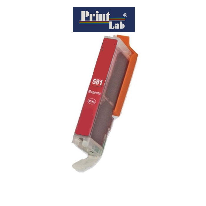 PrintLab Tintenpatrone Magenta 12ml kompatibel mit Canon CLI-581XXL MA Pixma TS6150 TS8150 TR7550