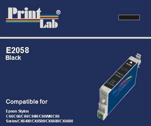 PrintLab Tintenpatrone Black 16ml kompatibel mit Epson T0441