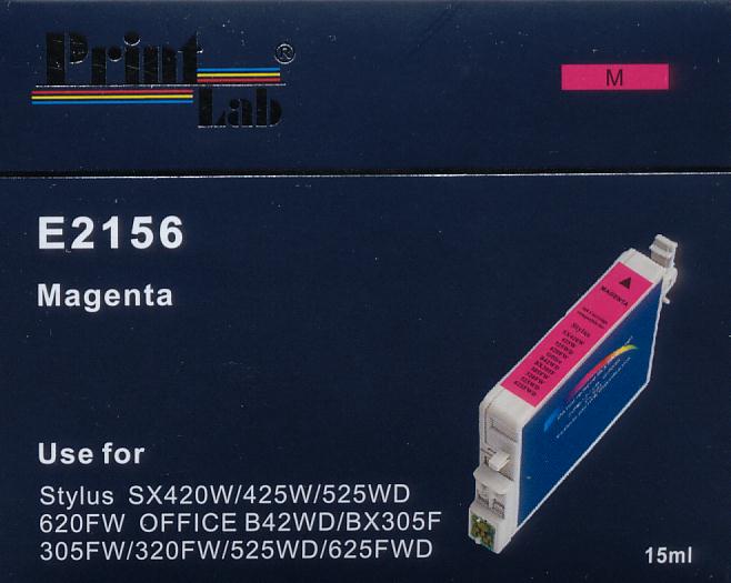PrintLab Tintenpatrone Magenta 15ml kompatibel mit Epson T1293 Stylus Office BX305F Workforce WF3010