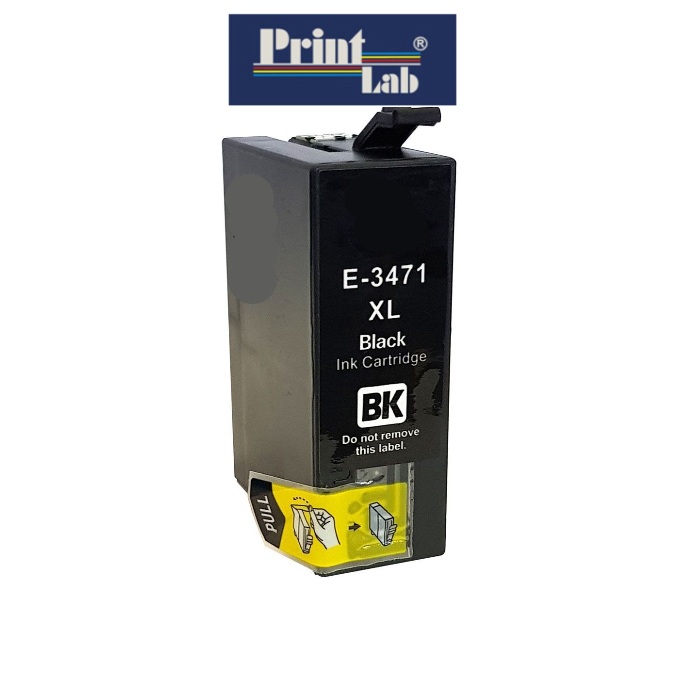 PrintLab Tintenpatrone Black 30ml kompatibel mit Epson T3471(34xl) WorkForce Pro WF 3720DW, WF 3720DWF, WF 3725DWF