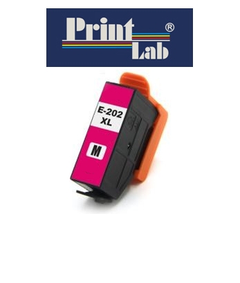 PrintLab Tintenpatrone Magenta 13ml kompatibel mit Epson T02H3(202xl) Expression Premium XP 6000 XP6005 XP6100 XP6105
